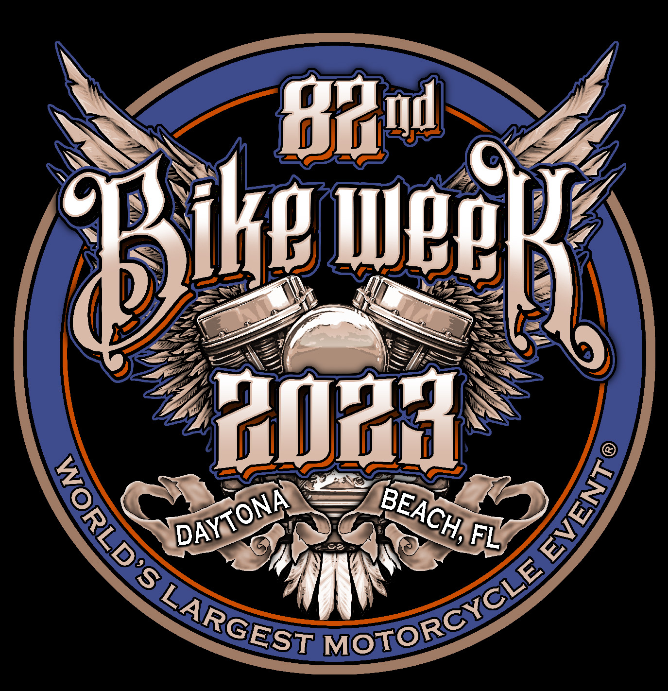 2021 Bike Week Daytona Beach Official Logo Sticker | lupon.gov.ph